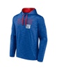 Men's Heather Royal New York Giants Hook and Ladder Pullover Hoodie