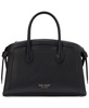 Knott Pebbled Leather Small Zip Top Satchel