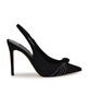 Women's Faive Pointy Toe Dress Slingback Pumps