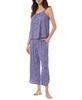 Women's 2-Pc. Tie-Strap Cami Pajamas Set