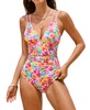 Women's Ditsy & Petals Tummy Control One-Piece