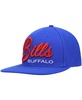 Men's Royal Buffalo Bills Script Wordmark Snapback Hat