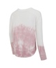 Women's Pink/White Boston Bruins Orchard Tie-Dye Long Sleeve T-Shirt