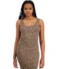 Petite Animal-Print Bodycon Midi Dress, Created for Macy's