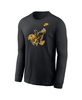 Men's Black Iowa Hawkeyes Legacy Primary Logo Long Sleeve T-Shirt