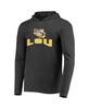 Men's Purple, Charcoal LSU Tigers Meter Long Sleeve Hoodie T-shirt and Jogger Pants Set