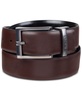 Men's Reversible Textured Reversible Dress Belt, Created for Macy's 