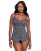 Women's Selenite Printed Love Knot Tankini & Solid Norma Jean High-Waist Bottoms