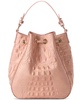 Melinda Medium Leather Bucket Bag 