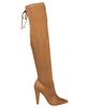 Women's Jordan Cone Heel Lace-up Over-The-Knee Boots