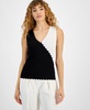 Women's Sleeveless Color Block Knit Top, Created for Macy's