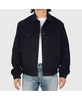 Men's Blake Microsuede Bomber Jacket Slim Fit Casual Softshell Coat