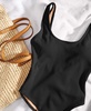 Women's Low-Back One-Piece Swimsuit