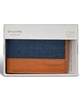 Men's Denim Collection Leather Center Wing Wallet