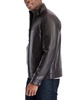 Men's Perforated Faux Leather Moto Jacket, Created for Macy's