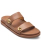 Women's Hazley Leather Double Buckle Sporty Slide Sandals