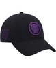 Men's Black Black Panther Dad Adjustable Hat