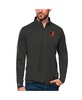 Men's Charcoal Baltimore Orioles Tribute Quarter-Zip Pullover Top