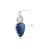 Fritz Casuse Sterling Silver Yeibichai Sodalite Pendant Enhancer