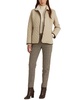 Women's Faux-Sherpa-Collar Quilted Coat