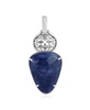 Fritz Casuse Sterling Silver Yeibichai Sodalite Pendant Enhancer