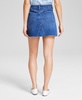 Women's Cut-Hem Denim Mini Skirt, Exclusively at Macy's