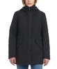 Women's Hooded Stand-Collar Quilted Coat