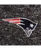 Men's Heather Black New England Patriots Fortune Quarter-Zip Pullover Jacket