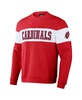 Men's NFL x Darius Rucker Collection by Cardinal Arizona Cardinals Team Color and White Pullover Sweatshirt