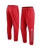 Men's Red Wisconsin Badgers Chop Block Fleece Sweatpants