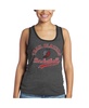 Women's Threads Damian Lillard Black Portland Trail Blazers Name and Number Tri-Blend Tank Top