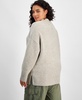 Trendy Plus Size Mock-Neck Tunic Sweater