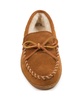 Women's Suede Pile Lined Hardsole Slippers