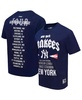 Men's Navy New York Yankees Oversized City Tour T-Shirt