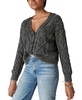  Women's Cable-Stitch Long-Sleeve Cardigan