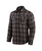 Men's Tan/Charcoal Houston Astros Classic Flannel Long Sleeve Button-Up Shirt