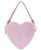 Gia Heart with Rhinestones Crossbody Bag