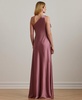 Women's One-Shoulder Satin Gown