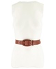 Women's 35mm Wrapped Buckle Leather Belt