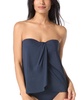 Contours Clarity Bra-Sized Bandeau Tankini Top