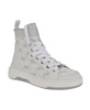 Women's Mannen Knit Lace Up Hi Top Fashion Sneakers