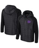 Men's Black Kansas State Wildcats Block The Sun Full-Zip Hoodie Jacket