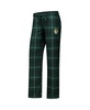 Women's Hunter Green Milwaukee Bucks Vector T-Shirt Flannel Pants Sleep Set