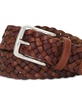 Men's Braided Leather Belt