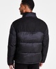 Men's Larry Fabric Block Puffer Jacket