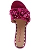 Women's Alysa Block Heel Floral Slide Sandals