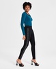 Women's Three-Row Studded Ponté-Knit Leggings, Created for Macy's