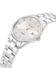 Women's Quartz Silver-Tone Stainless Steel Watch 36mm