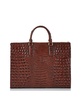 Large Leather Business Tote