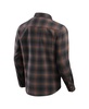 Men's Tan/Charcoal Houston Astros Classic Flannel Long Sleeve Button-Up Shirt